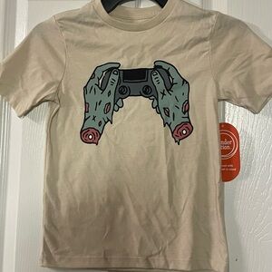 🔴‎ 3/$12 Wonder Nation Boys Halloween Zombie Graphic Tee! NWT! Size XS